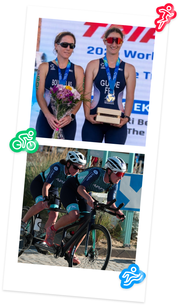 Galerie de photos de Fanny et Apolline en entraînement et compétition